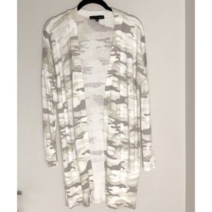 Women’s Sanctuary Camo Cardigan, Size S, Neutral